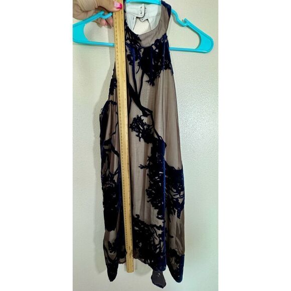 Revolve The LDRS High Neck Nude Lined Branch Mock Neck Mini Dress Women's Small - Picture 6 of 9